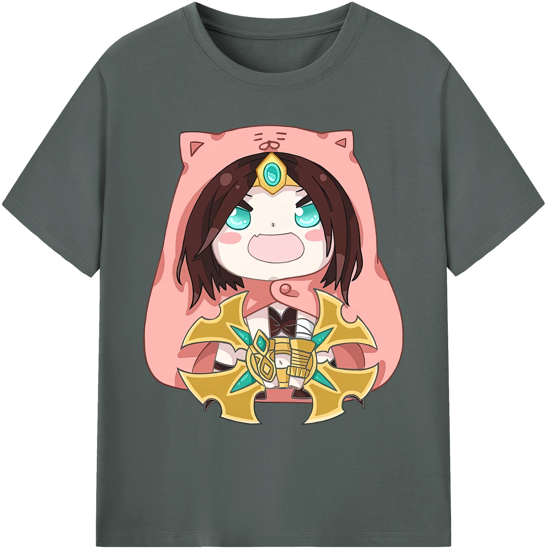 リーグ・オブ・レジェンド League of Legends LOL 綿100％ メンズ半袖Tシャツ｜肌触りやわらか＆通気性